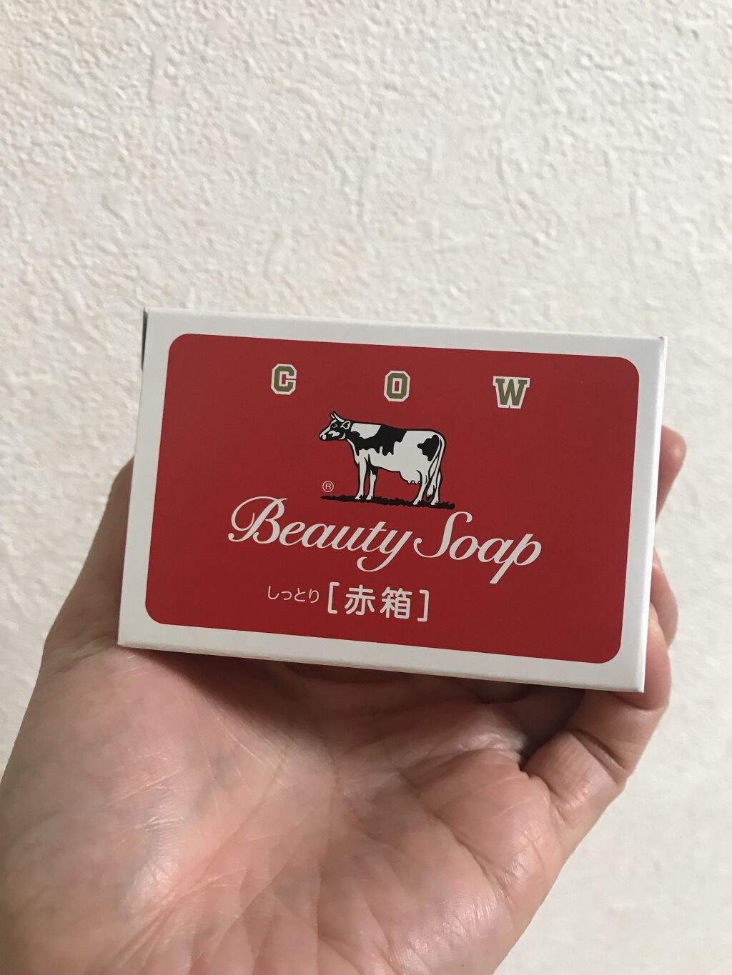 赤箱 (しっとり)/カウブランド/洗顔石鹸を使ったクチコミ（1枚目）