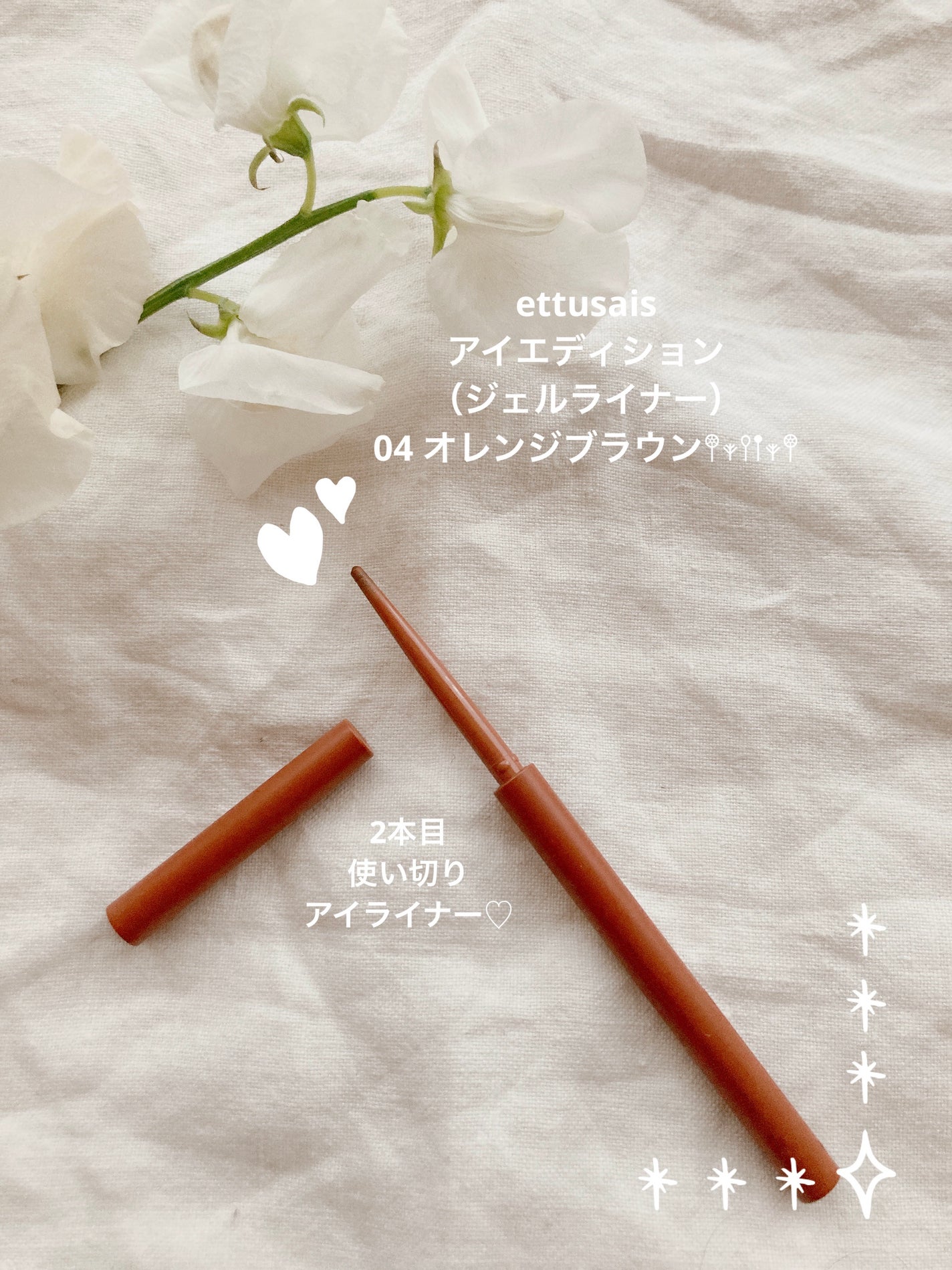 エテュセ ラスティング ジェルライナー/ettusais/ジェルアイライナーを使ったクチコミ(1枚目)