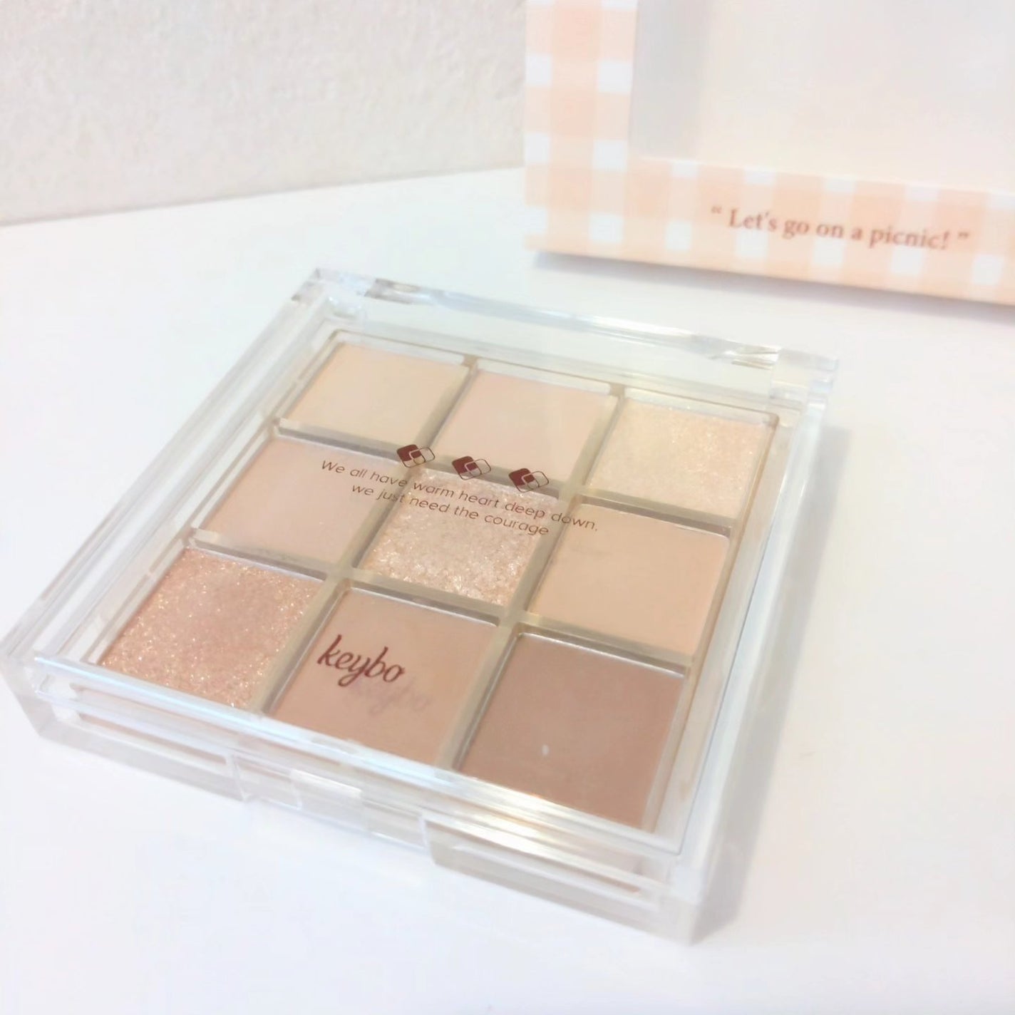 KEYBO FALL IN LOVE SHADOW PALETTE/keybo/アイシャドウパレットを使ったクチコミ(2枚目)