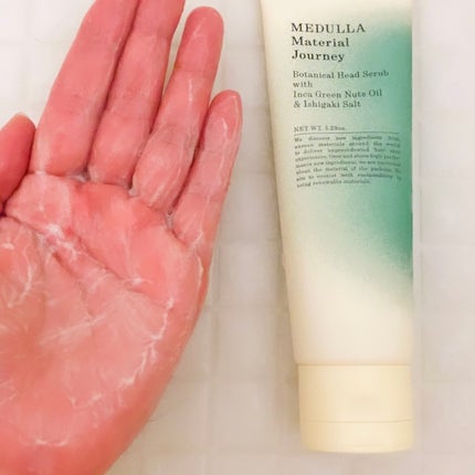 メデュラ マテリアルジャーニー ボタニカルヘッドスクラブ/MEDULLA/頭皮ケアを使ったクチコミ(3枚目)