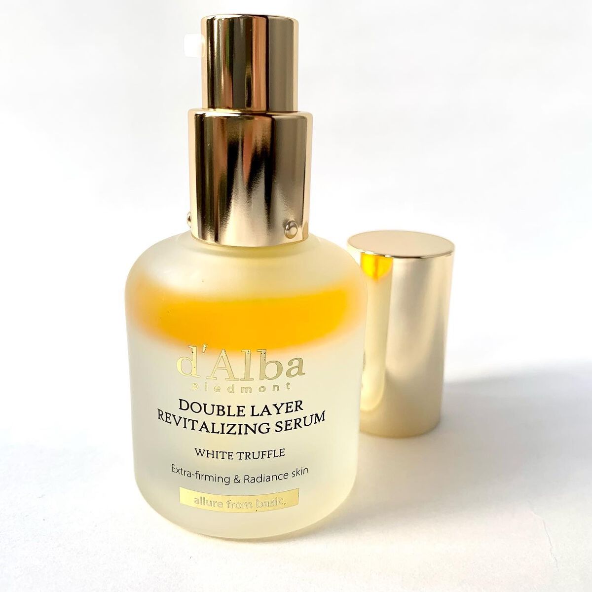 ホワイトトリュフダブルレイヤーリバイタライジングセラム/ダルバ/美容液を使ったクチコミ(1枚目)