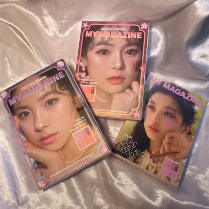 16 MY MAGAZINE/16BRAND/アイシャドウパレットを使ったクチコミ(1枚目)