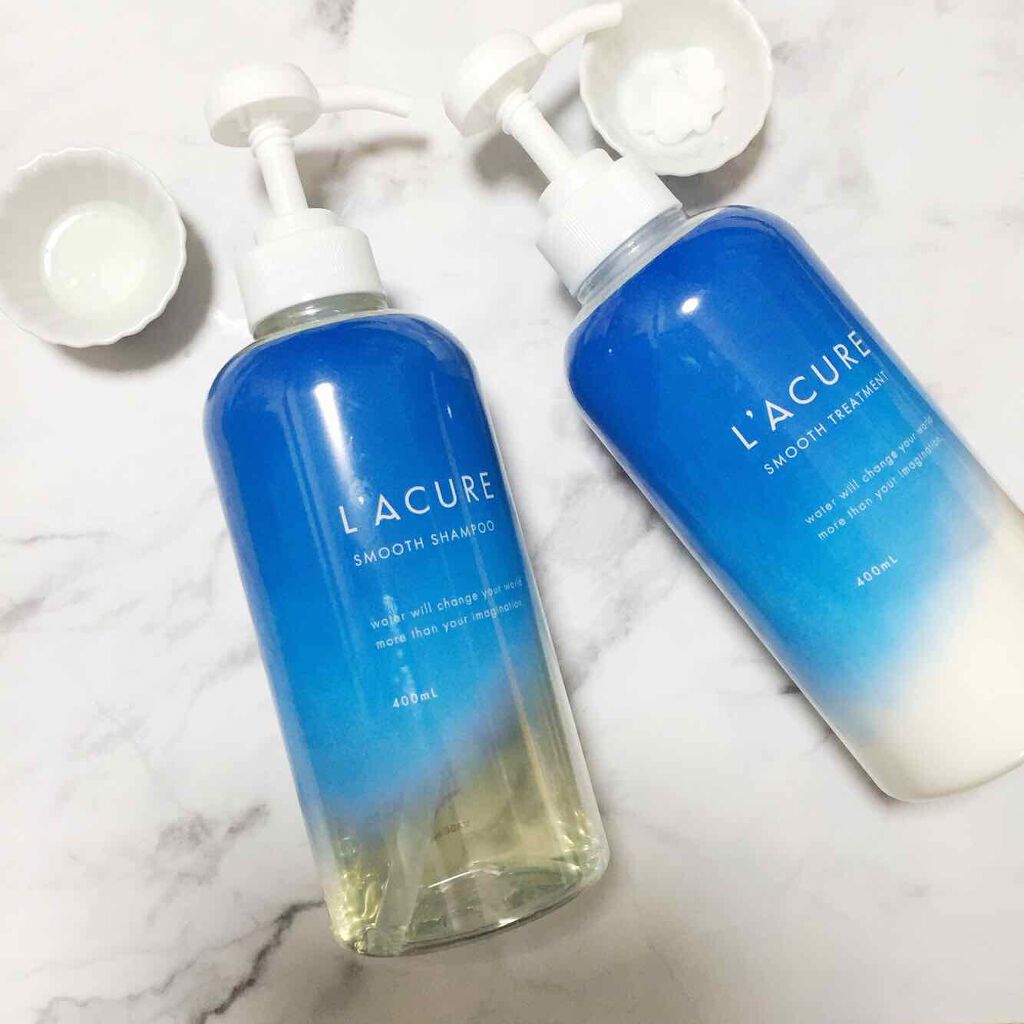 スムースシャンプー/スムーストリートメント/L'ACURE/市販シャンプーを使ったクチコミ(1枚目)