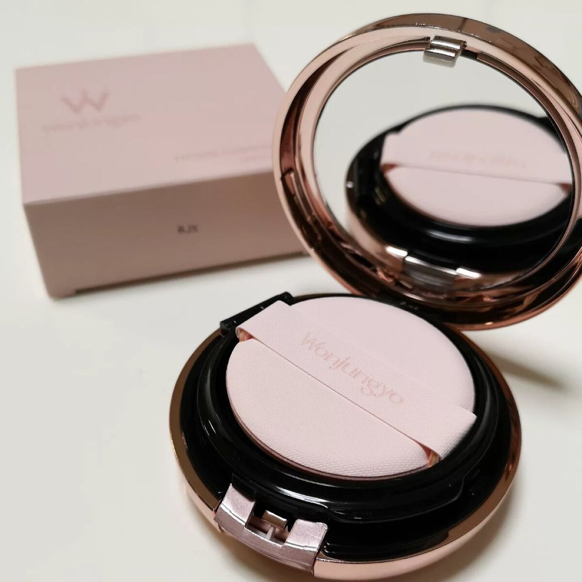 ウォンジョンヨ フィッティングクッション グロウ/Wonjungyo/クッションファンデーションを使ったクチコミ(1枚目)