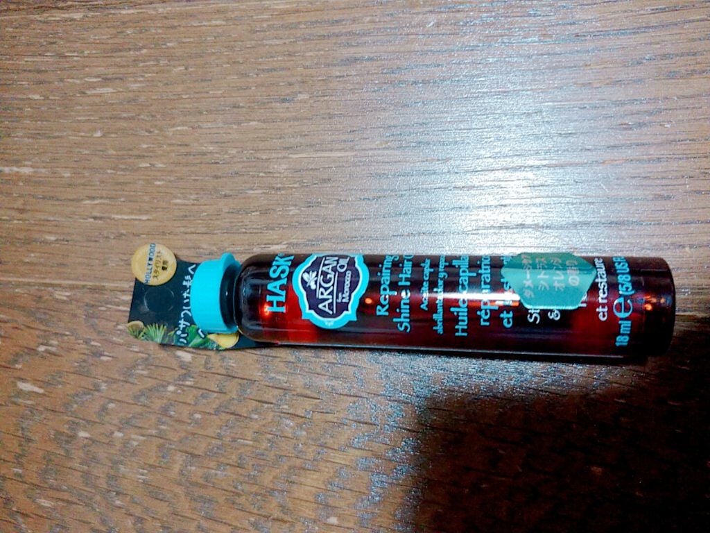 アルガンオイルダメージケアシャインヘアオイル/HASK/ヘアオイルを使ったクチコミ(1枚目)