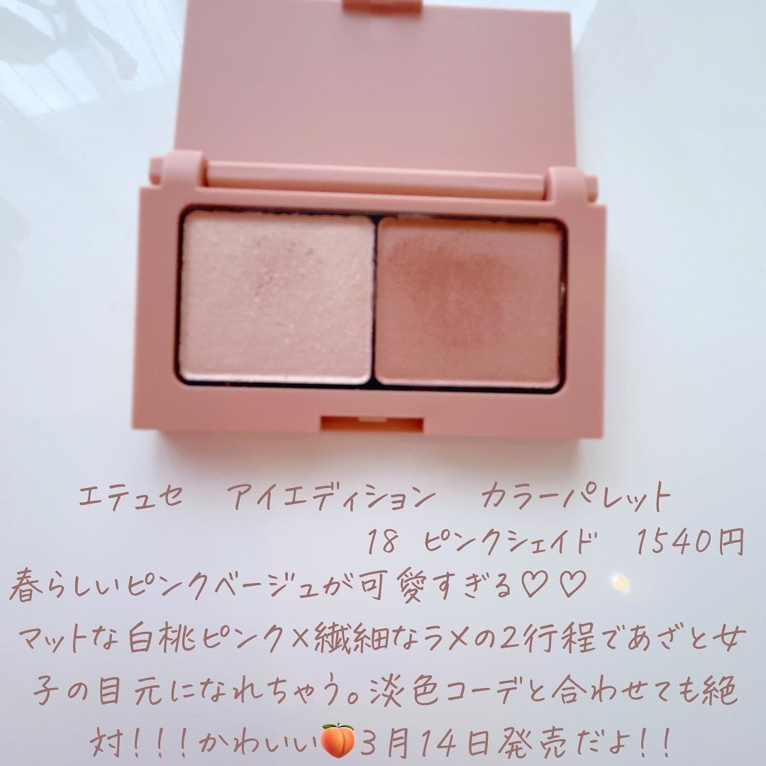 エテュセ アイエディション(カラーパレット)/ettusais/アイシャドウパレットを使ったクチコミ(2枚目)