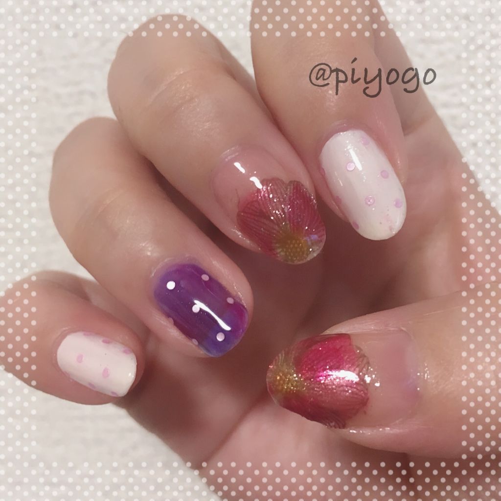 スモーキーペダルネイル/キャンドゥ/マニキュアを使ったクチコミ（3枚目）