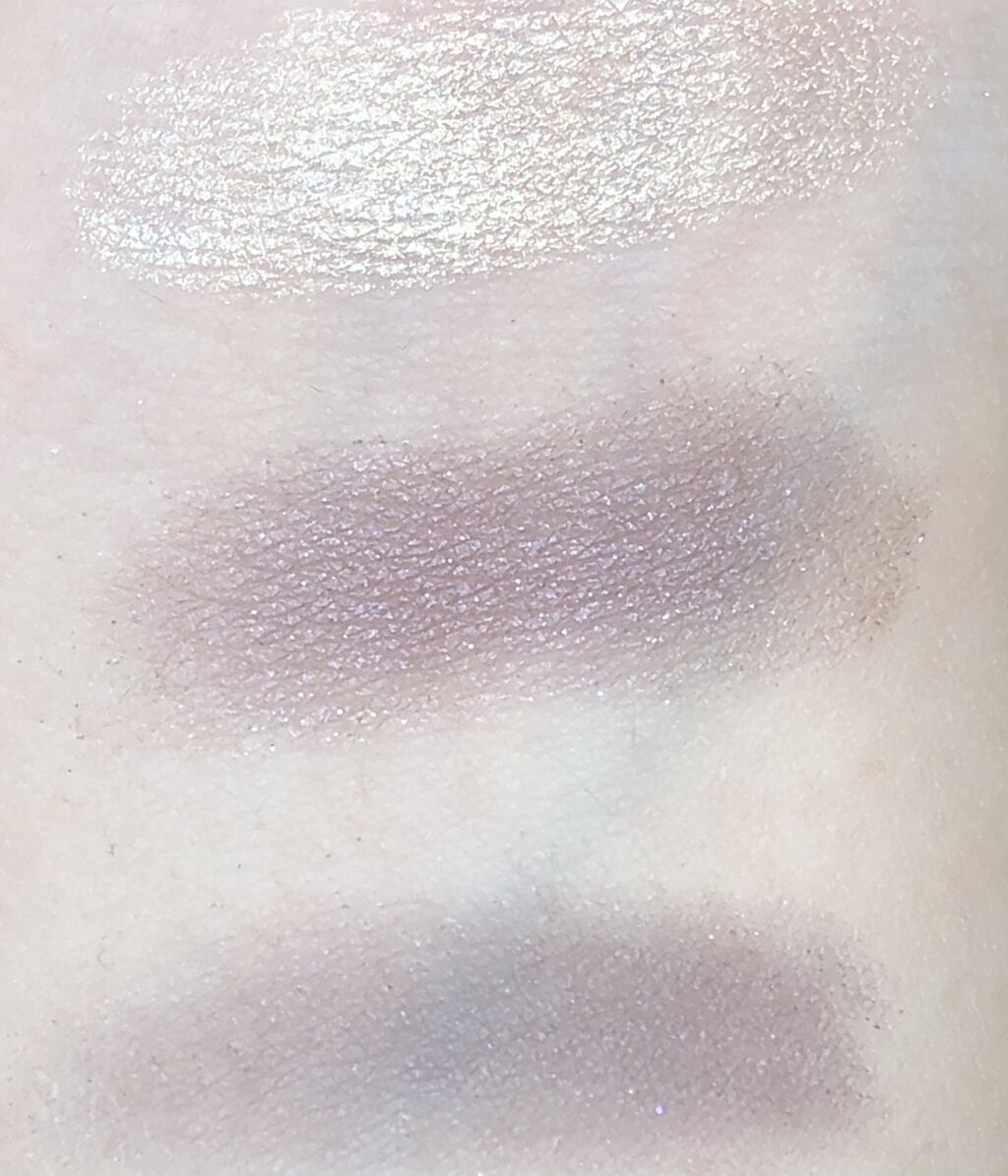 トーンアップアイシャドウ/CEZANNE/アイシャドウパレットを使ったクチコミ（3枚目）