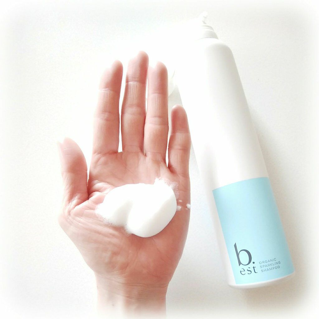 オーガニックスパークリングシャンプー/b.ris/市販シャンプーを使ったクチコミ（1枚目）