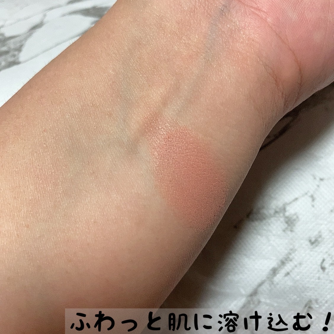 チークブラッシュ/CEZANNE/パウダーチークを使ったクチコミ（3枚目）