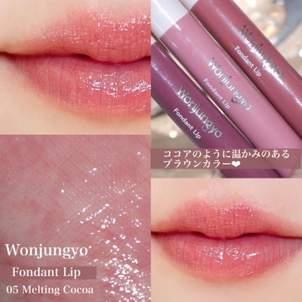 ウォンジョンヨ フォンダンリップ/Wonjungyo/口紅を使ったクチコミ(6枚目)