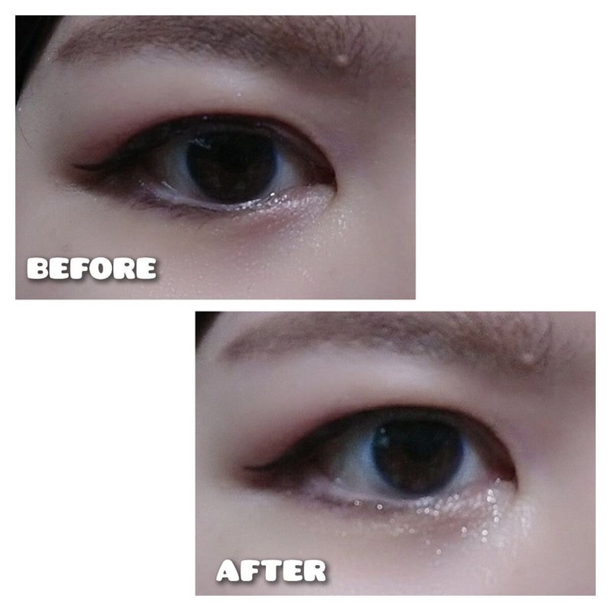 エーメイク グリッタースティック/A/mAke/グリッターを使ったクチコミ(3枚目)