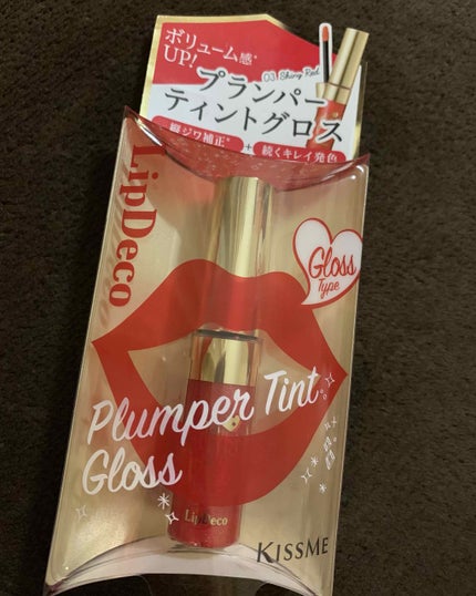 プランパーティント グロス/リップデコ/リップティントを使ったクチコミ(1枚目)