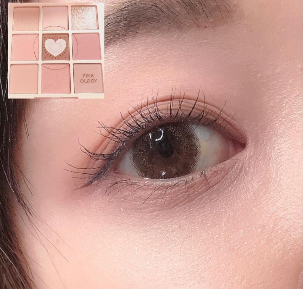 マイフェイブムードアイパレット 9カラー/HOLIKA HOLIKA/アイシャドウパレットを使ったクチコミ(2枚目)