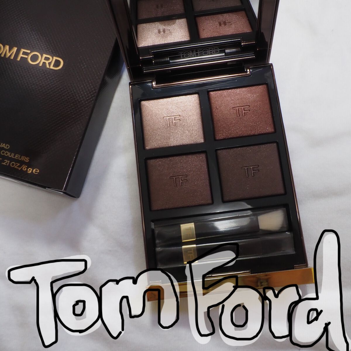 アイ カラー クォード/TOM FORD BEAUTY/アイシャドウパレットを使ったクチコミ（1枚目）