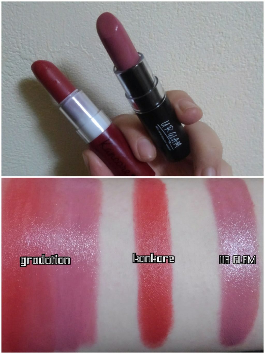 カンコレ マットリップスティック/DAISO/口紅を使ったクチコミ(2枚目)