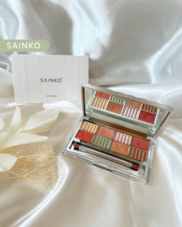 SAINKO SAINKO　ベルベットアイシャドウパレットのクチコミ「〖SAINKO〗

／
  20代～30代女性をターゲットとした
大人の余裕を感じさせる中国発.....」（1枚目）