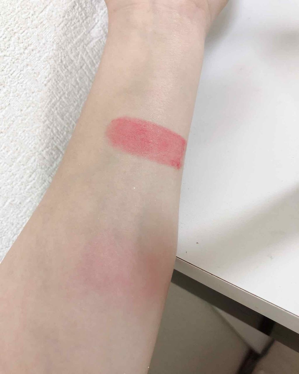 レ ベージュ スティック ベル ミン/CHANEL/ジェル・クリームチークを使ったクチコミ（2枚目）