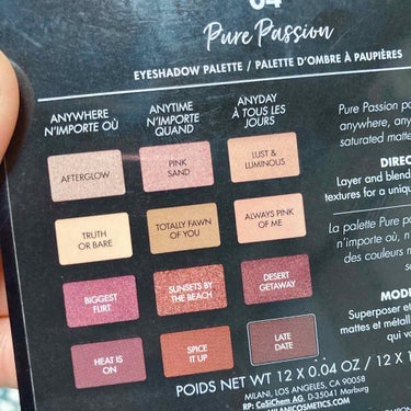 PURE PASSION EYESHADOW PALETTE/Milani Cosmetics/アイシャドウパレットを使ったクチコミ（2枚目）