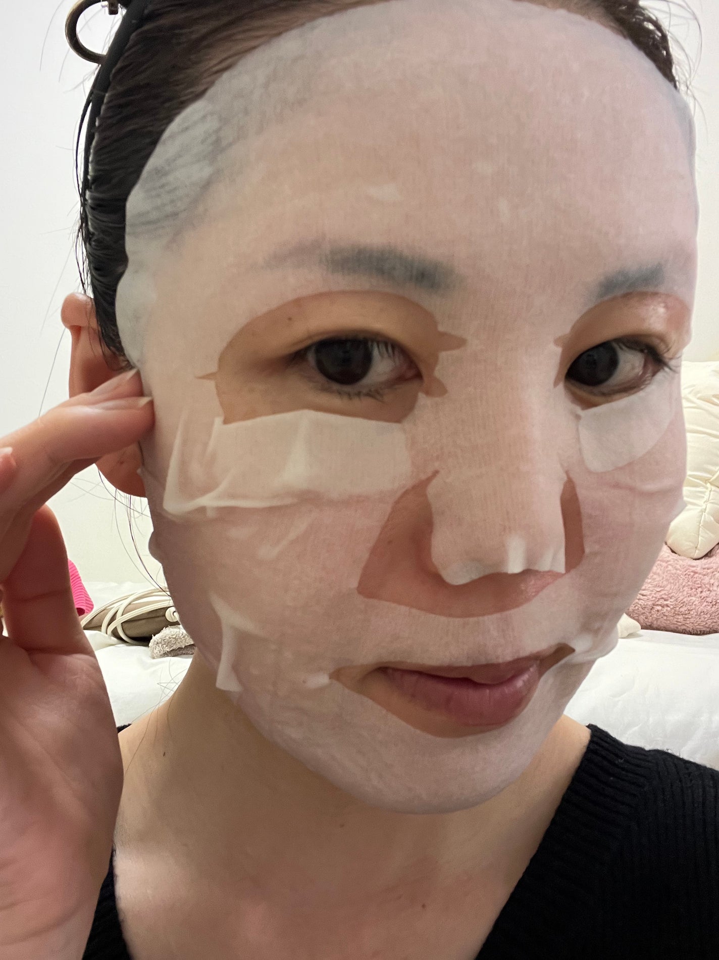 ホワイトニング エッセンスマスク/ミキモト コスメティックス/シートマスク・パックを使ったクチコミ(3枚目)