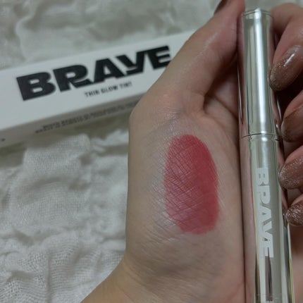 THIN GLOW TINT/BRAYE/口紅を使ったクチコミ(2枚目)