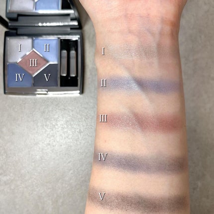 【旧】サンク クルール クチュール/Dior/アイシャドウパレットを使ったクチコミ(3枚目)