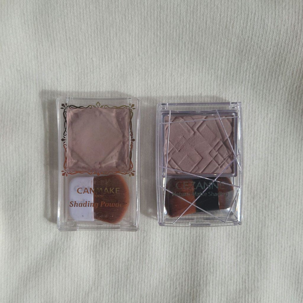 ナチュラルマットシェーディング/CEZANNE/シェーディングを使ったクチコミ（1枚目）