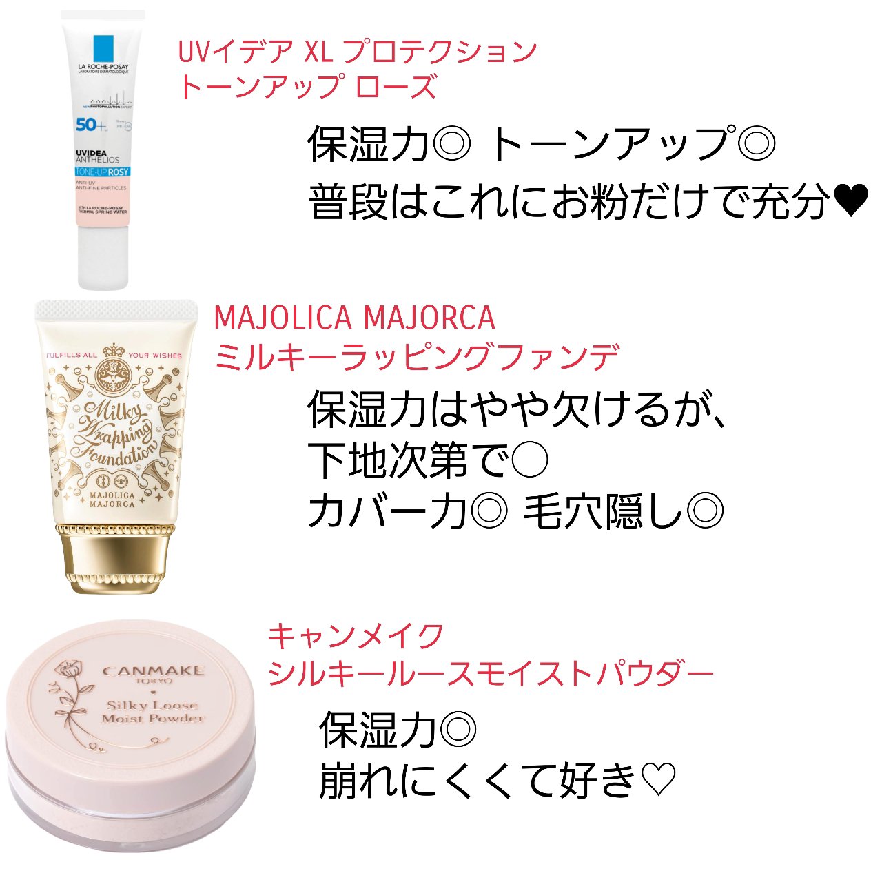 UVイデア XL プロテクショントーンアップ ローズ/ラ ロッシュ ポゼ/日焼け止めクリームを使ったクチコミ（2枚目）