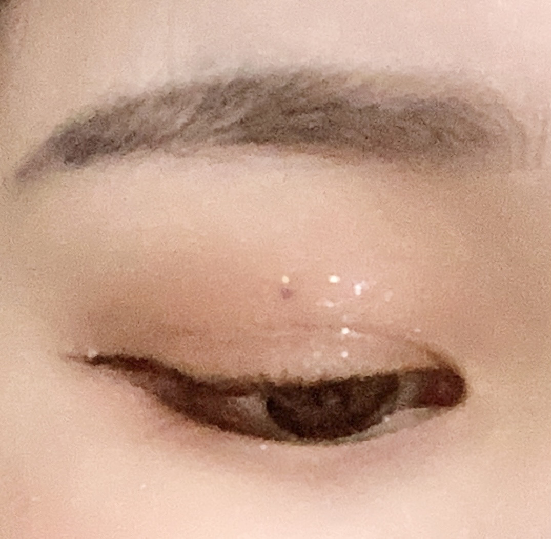 スナイプジェルライナー BK999/インテグレート/ジェルアイライナーを使ったクチコミ（2枚目）