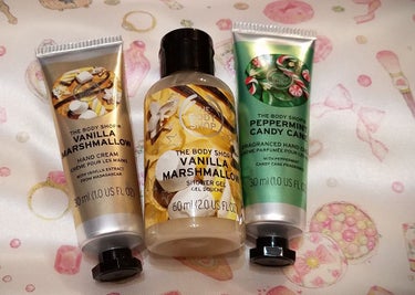 ハンドクリーム フロステッドベリーズ/THE BODY SHOP/ハンドクリームを使ったクチコミ（2枚目）