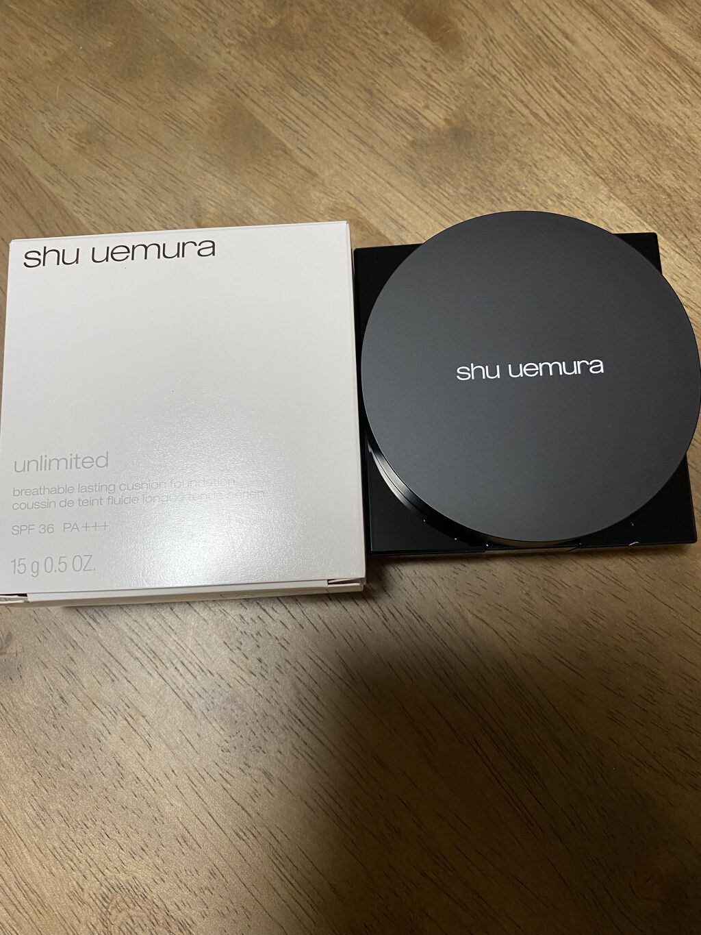 アンリミテッド ラスティング クッション 574/shu uemura/クッションファンデーションを使ったクチコミ（1枚目）