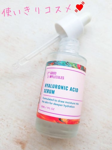 Hyaluronic Acid Serum/Good Molecules/美容液を使ったクチコミ（1枚目）