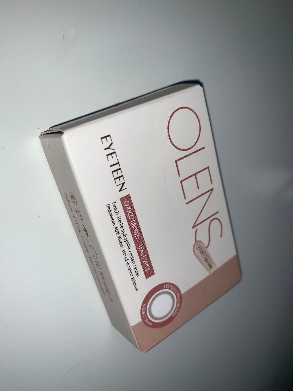 EyeTeen Choco Brown(アイティーンチョコブラウン)/OLENS/カラーコンタクトレンズを使ったクチコミ(5枚目)