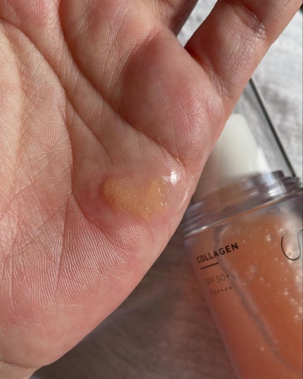 ハリケアコラーゲンサンセラム/VELY VELY/日焼け止めジェルを使ったクチコミ(4枚目)