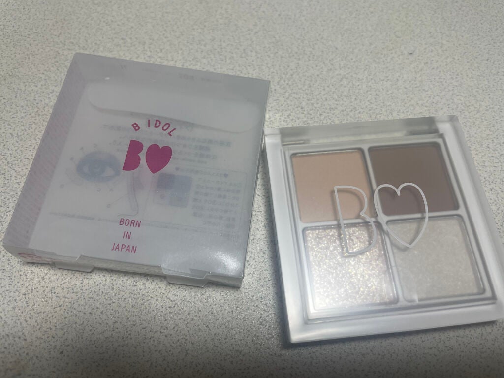 THE アイパレR/b idol/アイシャドウパレットを使ったクチコミ(1枚目)