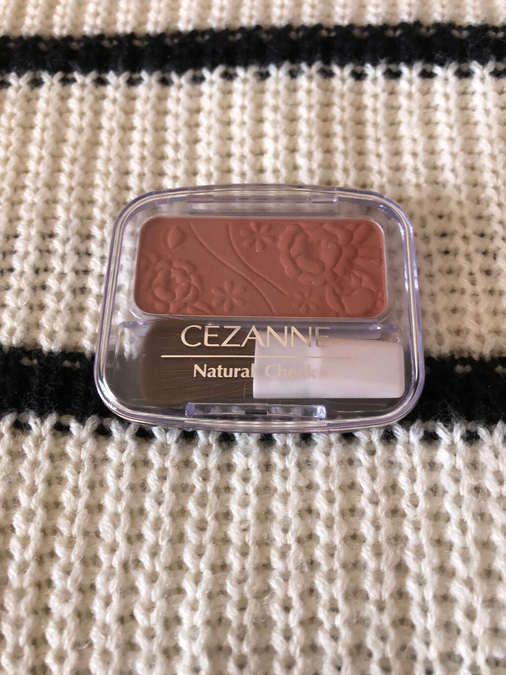 ナチュラル チークN/CEZANNE/パウダーチークを使ったクチコミ(1枚目)