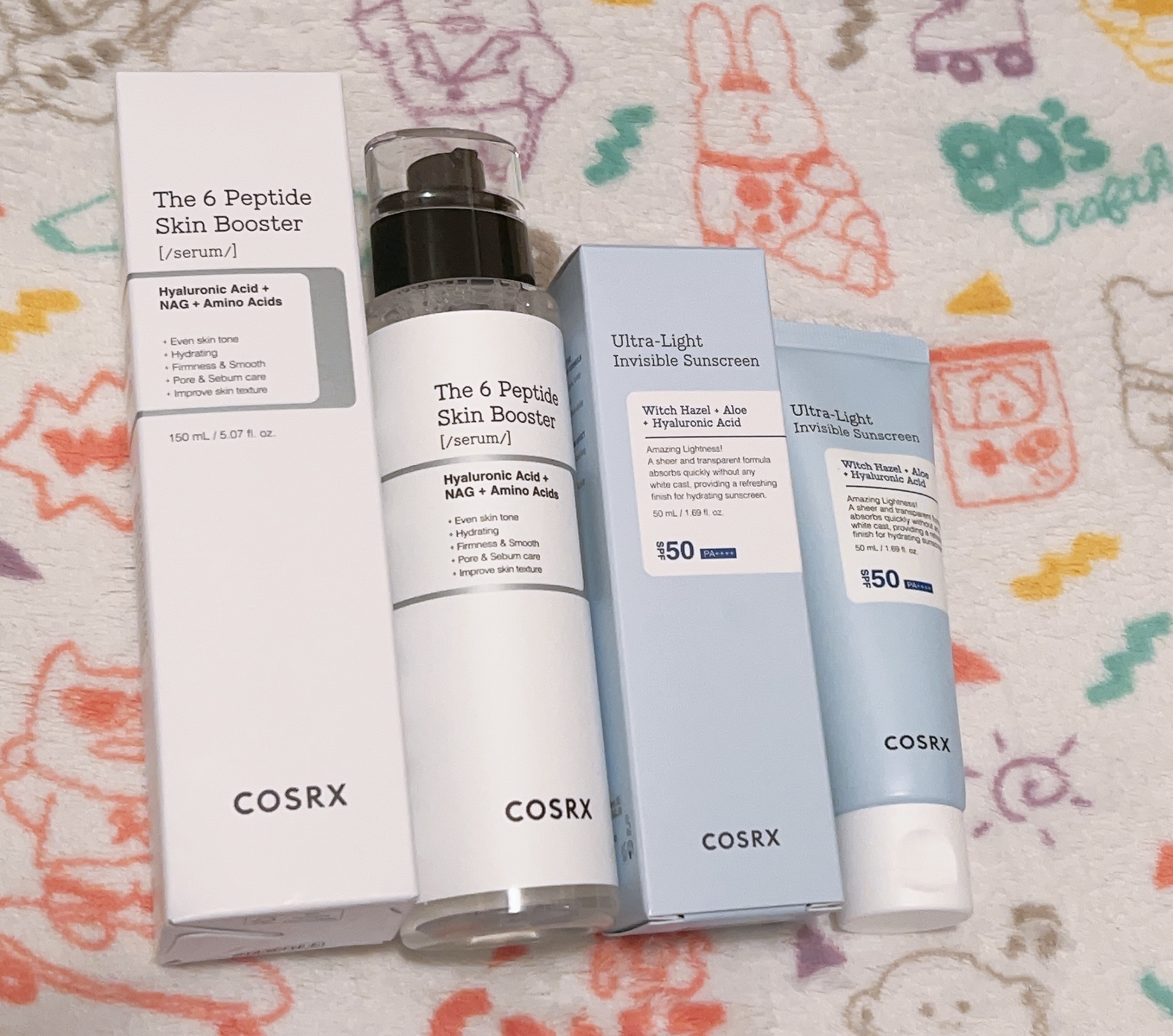 ウルトラライト透明UVクリーム/COSRX/日焼け止めクリームを使ったクチコミ（1枚目）