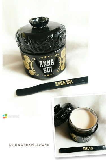 冬におすすめのリピート下地❤
ゲル ファンデーションプライマー / ANNA SUI


昨年か一昨年くらいにふらっと立ち寄ったアナスイでこのプライマーとBB、そしてフェイスパウダーをタッチアップしてい