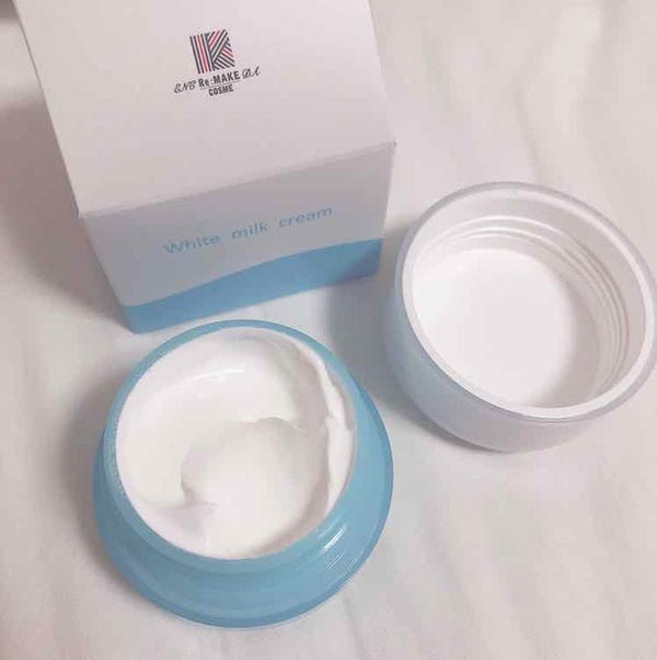 ホワイトミルククリーム/Re:MAKE/ボディクリーム by わんこ