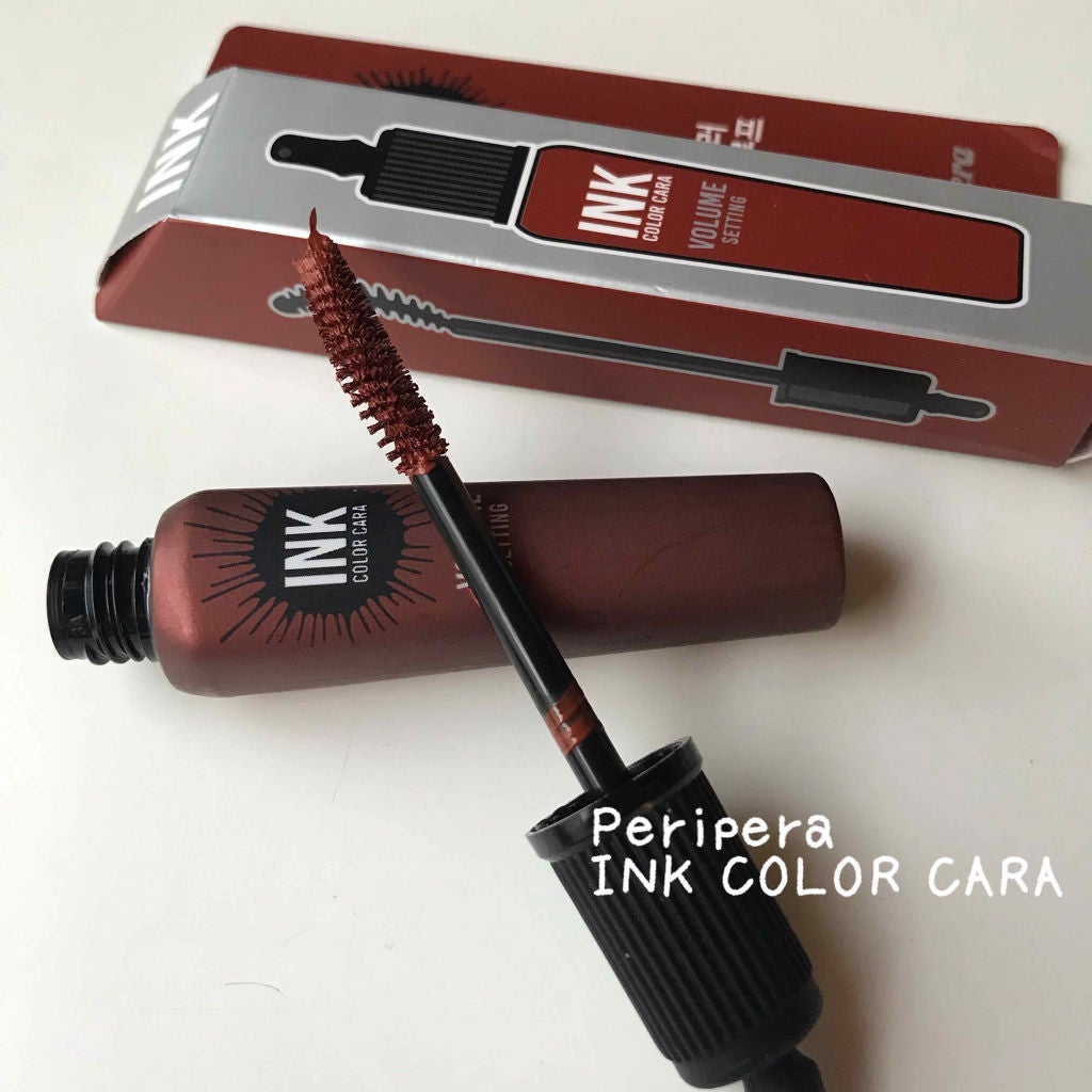 インク カラー カラ(AD)/PERIPERA/マスカラを使ったクチコミ(1枚目)