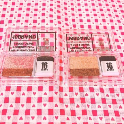16 EYE MAGAZINE/16BRAND/アイシャドウパレットを使ったクチコミ(3枚目)