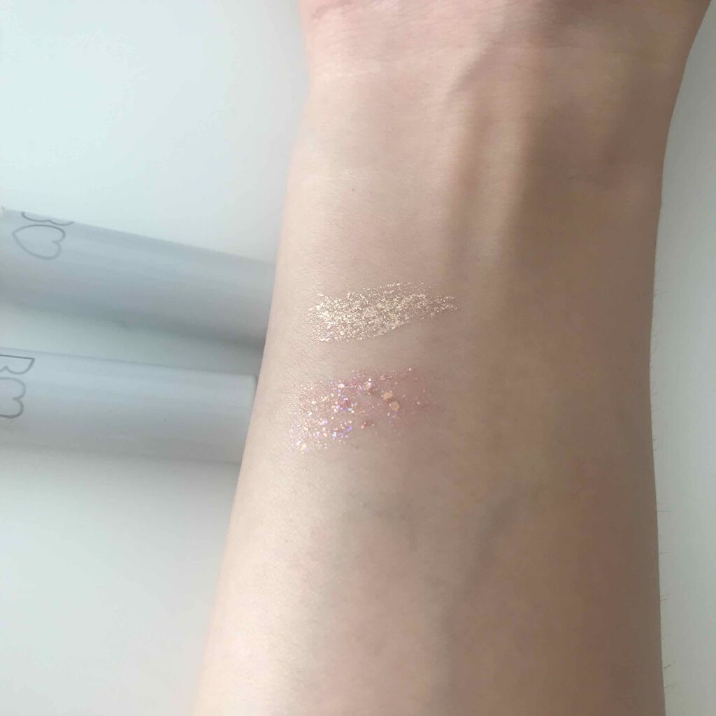 グリッターライナー/b idol/グリッターを使ったクチコミ（2枚目）