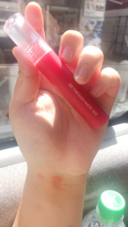 シースルーマットティント/rom&nd/リップティントを使ったクチコミ(1枚目)