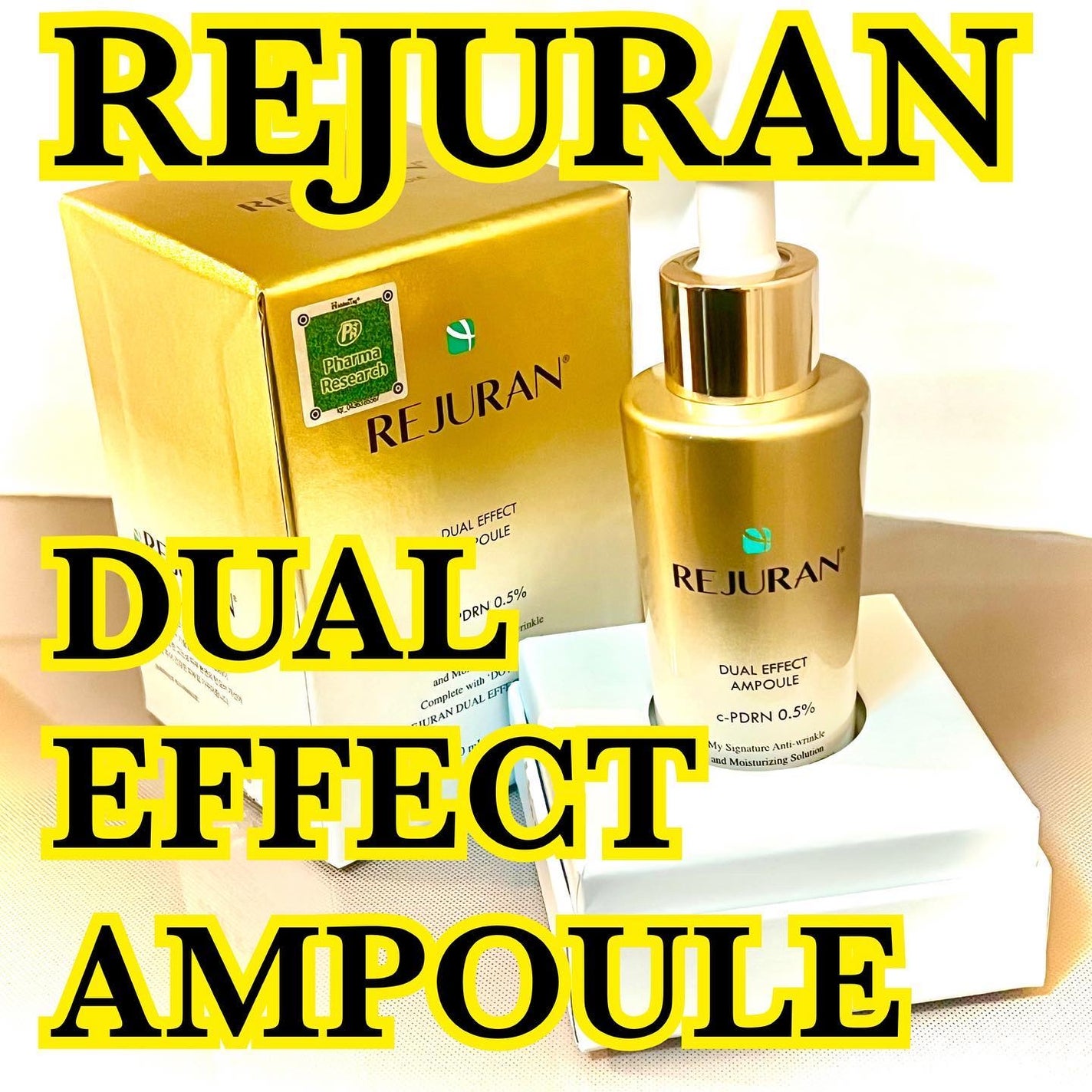 REJURAN デュアルエフェクトアンプル 30ml/REJURAN COSMETICS/美容液を使ったクチコミ(1枚目)