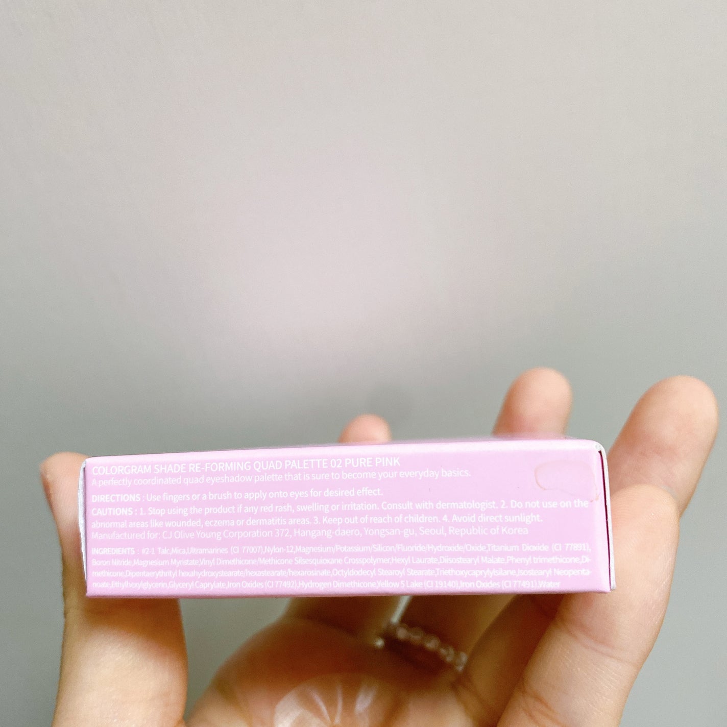 陰影創造シャドウパレット/Colorgram/アイシャドウパレットを使ったクチコミ(8枚目)