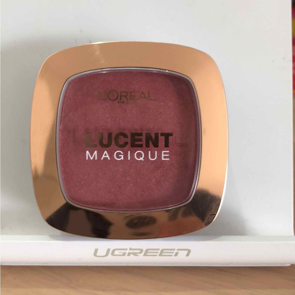 ルーセントマジック パウダーブラッシュ/ロレアル パリ/パウダーチークを使ったクチコミ(1枚目)