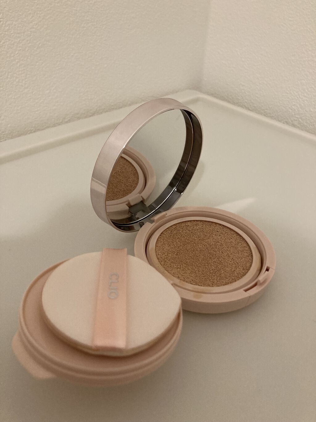 キル カバー グロウ フィッティング クッション 02 LINGERIE/CLIO/クッションファンデーションを使ったクチコミ（3枚目）