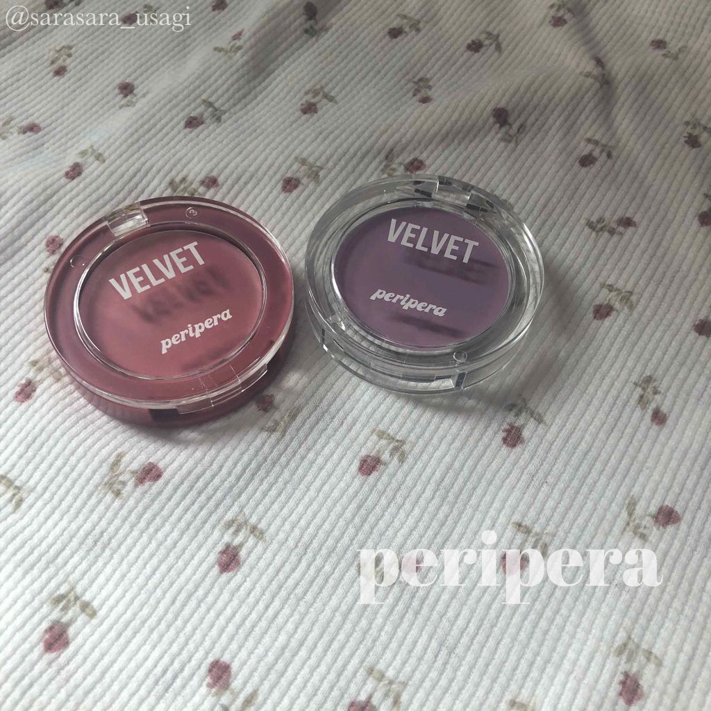 ベルベットチーク/PERIPERA/ジェル・クリームチークを使ったクチコミ(1枚目)