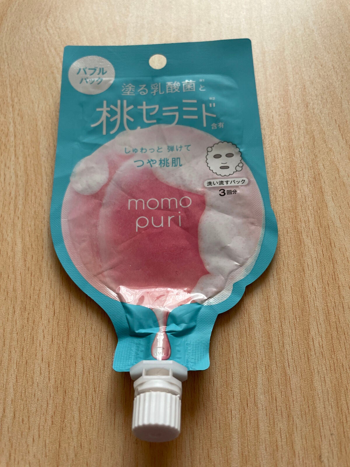 ももぷり フレッシュバブルパック/ももぷり/洗い流すパック・マスクを使ったクチコミ(1枚目)