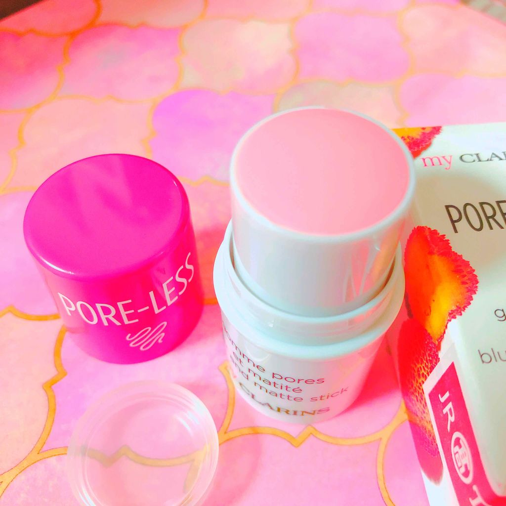 マイクラランス ブラ—&マット スティック/CLARINS/化粧下地を使ったクチコミ（2枚目）